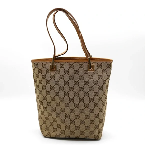 🍓GUCCI Canvas Shoulder Bag - Picture 3 of 14